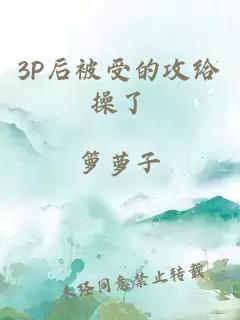 3P后被受的攻给操了