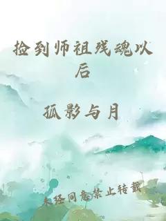 捡到师祖残魂以后